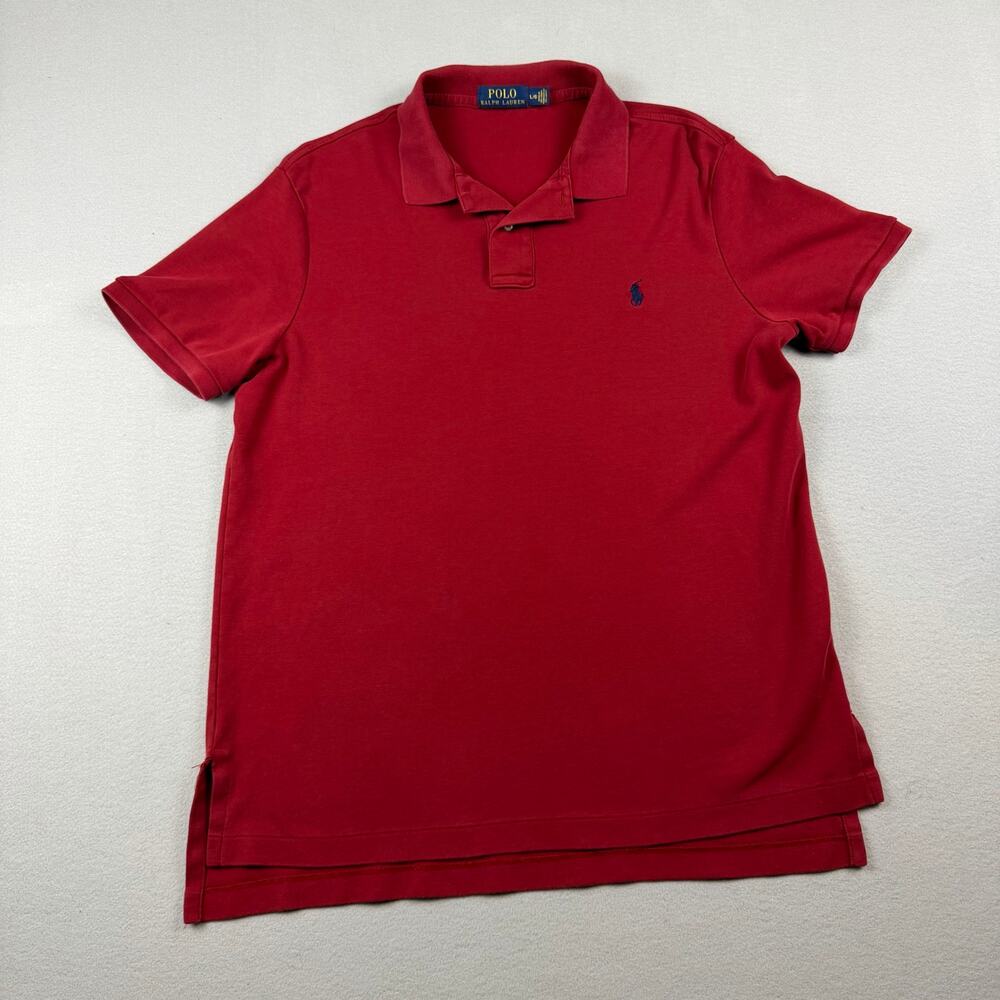 Polo Ralph Lauren Red Polo Shirt L